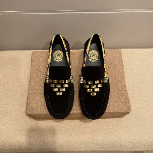 Versace Leather Shoes For Men #1207513, $68.00 USD, [ITEM#1207513], Versace Leather Shoes