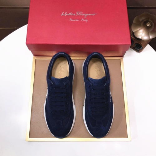 Replica Salvatore Ferragamo Casual Shoes For Men #1207653 $88.00 USD for Wholesale