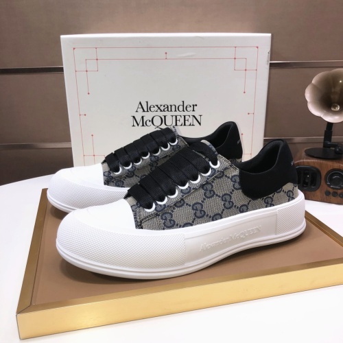 Replica Alexander McQueen Casual Shoes For Men #1207988 $80.00 USD for Wholesale