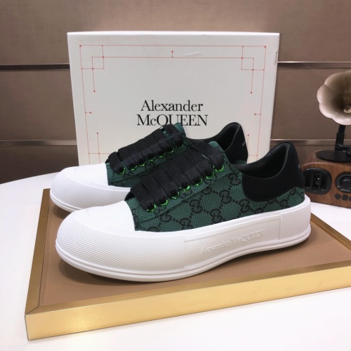 Replica Alexander McQueen Casual Shoes For Women #1207991 $80.00 USD for Wholesale