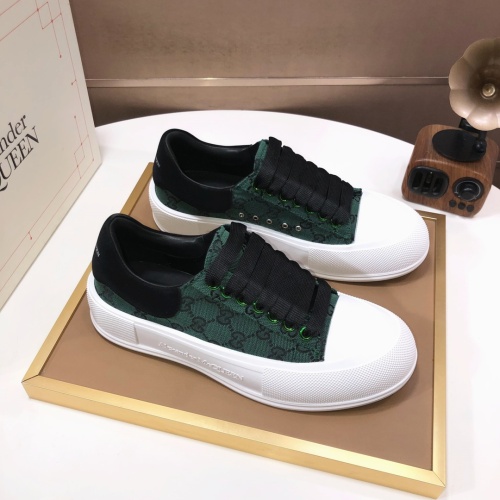 Replica Alexander McQueen Casual Shoes For Men #1207992 $80.00 USD for Wholesale