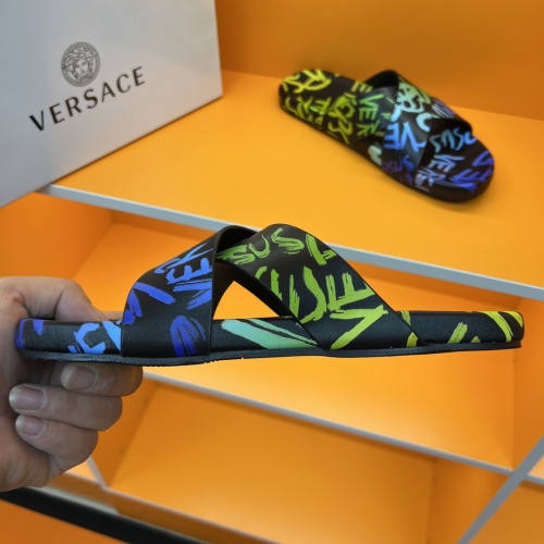 Replica Versace Slippers For Men #1208134 $52.00 USD for Wholesale