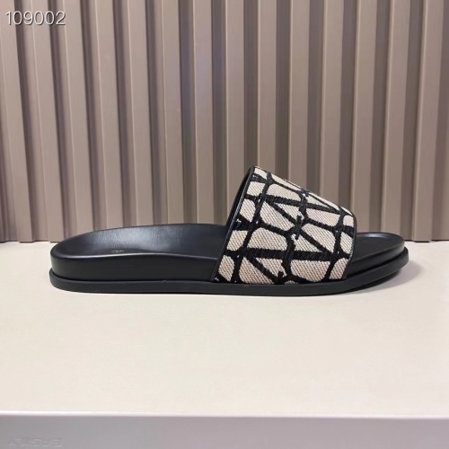 Replica Valentino Slippers For Men #1208211 $56.00 USD for Wholesale