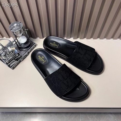 Replica Valentino Slippers For Men #1208213 $56.00 USD for Wholesale