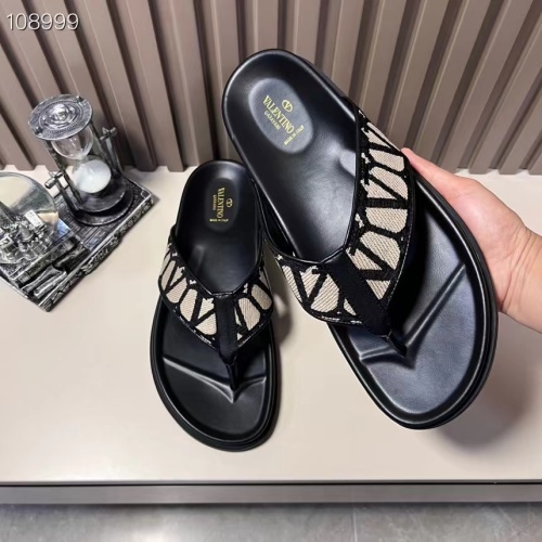 Replica Valentino Slippers For Men #1208217 $56.00 USD for Wholesale