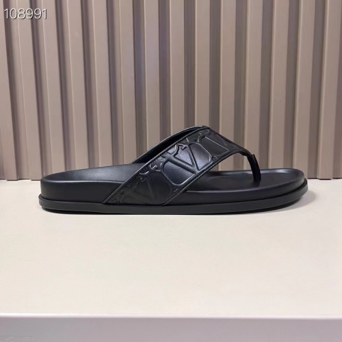 Replica Valentino Slippers For Men #1208219 $56.00 USD for Wholesale