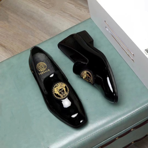 Versace Leather Shoes For Men #1208301, $76.00 USD, [ITEM#1208301], Versace Leather Shoes