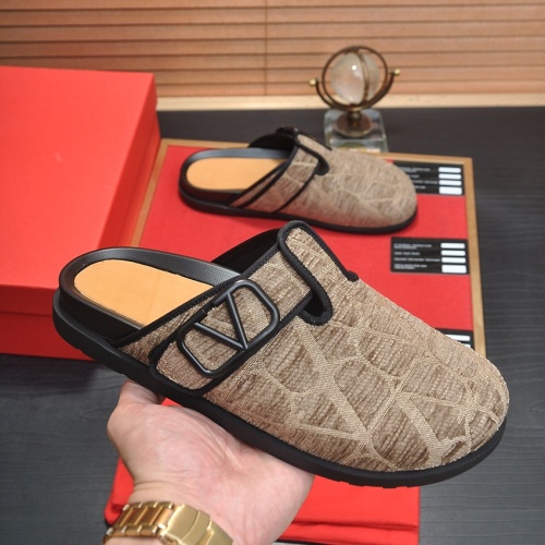 Replica Valentino Slippers For Men #1208514 $60.00 USD for Wholesale