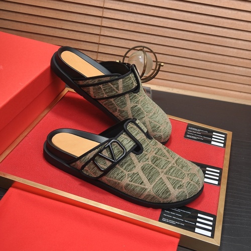 Replica Valentino Slippers For Men #1208515 $60.00 USD for Wholesale