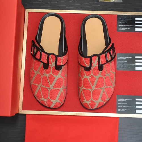 Replica Valentino Slippers For Men #1208516 $60.00 USD for Wholesale