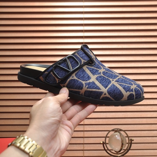 Replica Valentino Slippers For Men #1208518 $60.00 USD for Wholesale