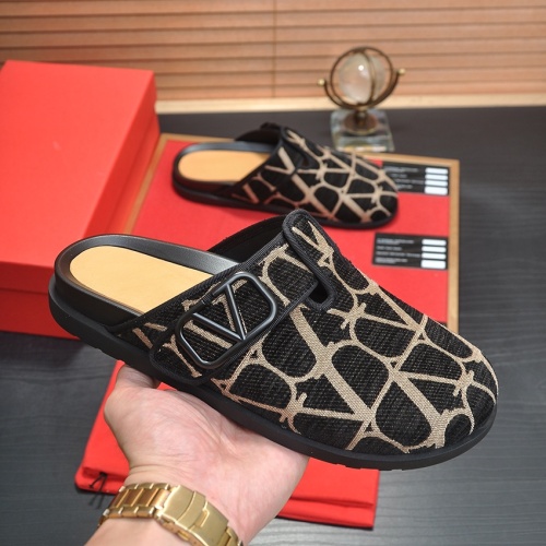 Replica Valentino Slippers For Men #1208519 $60.00 USD for Wholesale