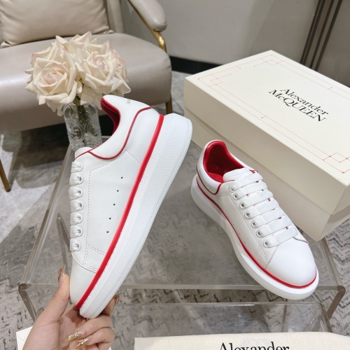 Replica Alexander McQueen Casual Shoes For Women #1208542 $102.00 USD for Wholesale