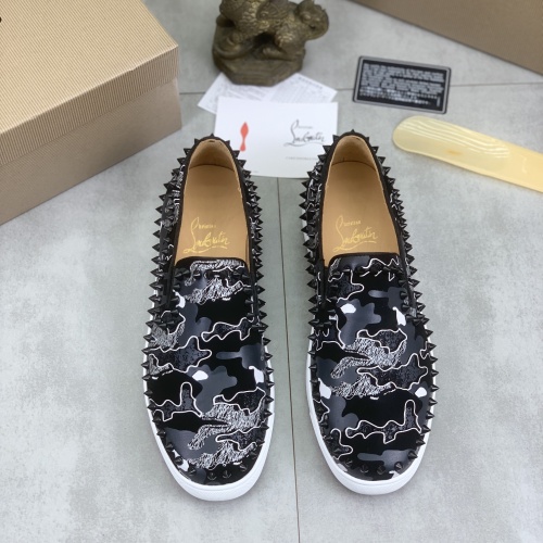 Replica Christian Louboutin Casual Shoes For Men #1208665 $88.00 USD for Wholesale