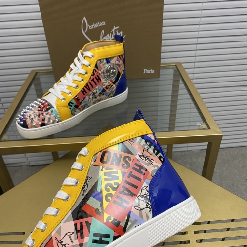 Replica Christian Louboutin High Top Shoes For Men #1208767 $96.00 USD for Wholesale