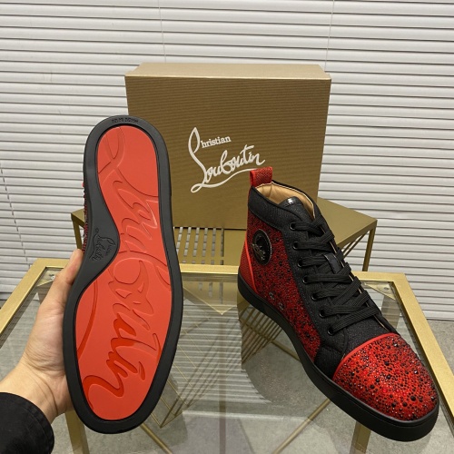 Replica Christian Louboutin High Top Shoes For Women #1208770 $96.00 USD for Wholesale