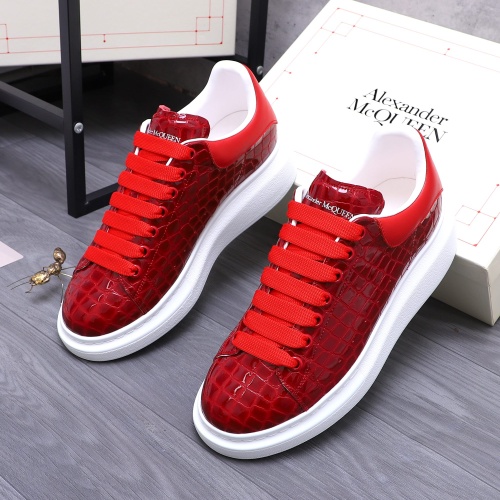 Replica Alexander McQueen Casual Shoes For Men #1209377 $76.00 USD for Wholesale