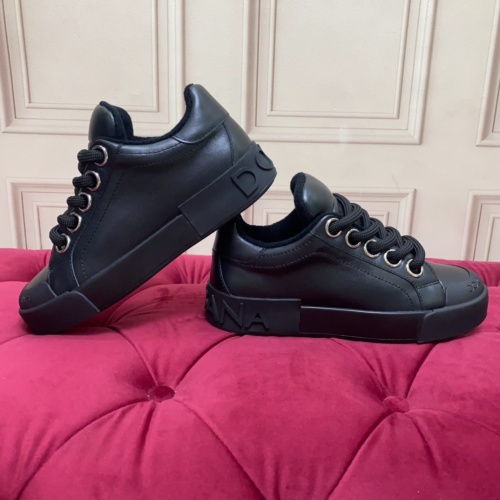 Replica Dolce & Gabbana D&G Casual Shoes For Women #1209448 $100.00 USD for Wholesale