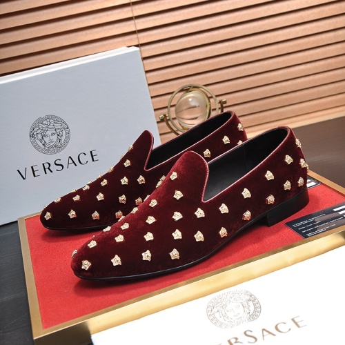 Versace Leather Shoes For Men #1209627