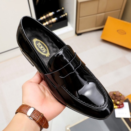 Replica TOD'S Oxfords Shoes For Men #1209654 $80.00 USD for Wholesale