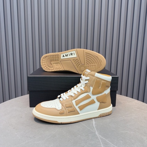 Replica Amiri High Tops Shoes For Men #1209757 $115.00 USD for Wholesale