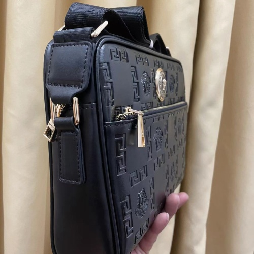 Replica Versace AAA Man Messenger Bags #1209806 $92.00 USD for Wholesale