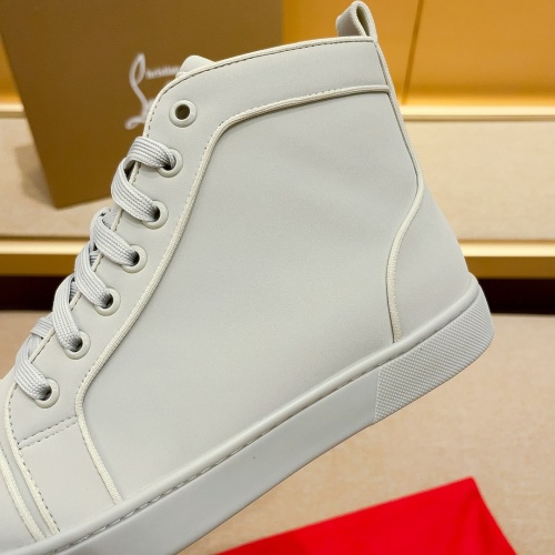 Replica Christian Louboutin High Top Shoes For Men #1209929 $80.00 USD for Wholesale