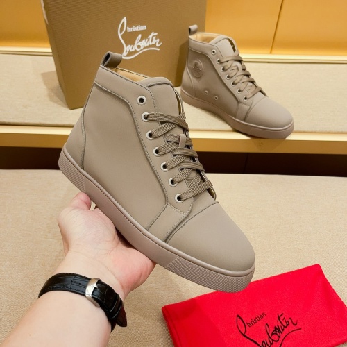 Christian Louboutin High Top Shoes For Men #1209930