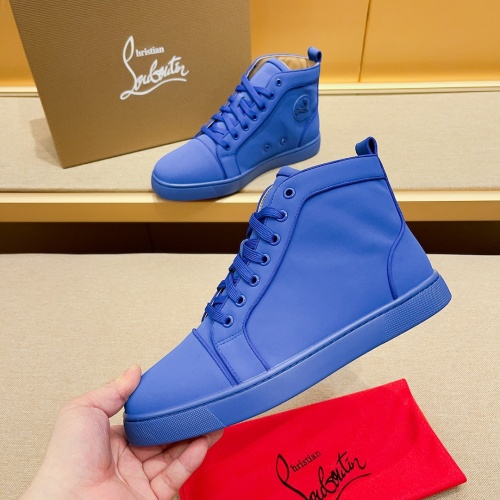 Replica Christian Louboutin High Top Shoes For Men #1209931 $80.00 USD for Wholesale