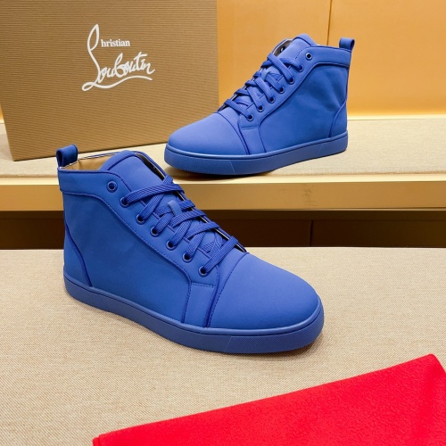 Replica Christian Louboutin High Top Shoes For Men #1209931 $80.00 USD for Wholesale