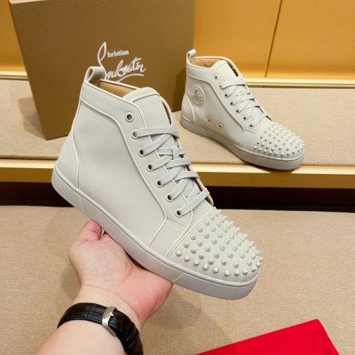 Christian Louboutin High Top Shoes For Men #1209933, $85.00 USD, [ITEM#1209933], Christian Louboutin High Top Shoes