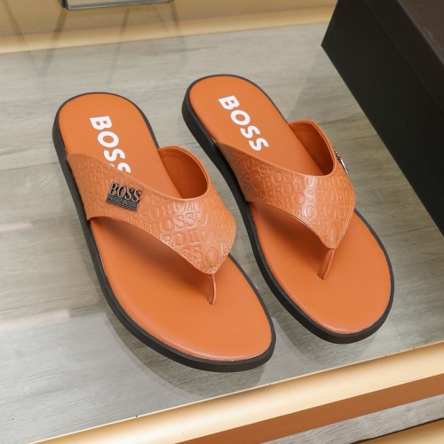 Replica Boss Slippers For Men #1209937 $64.00 USD for Wholesale