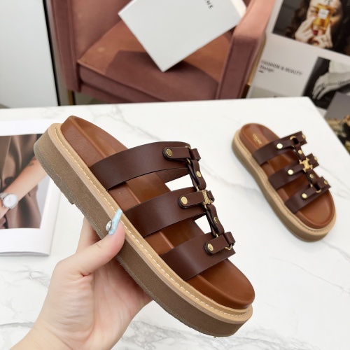 Replica Celine Slippers For Women #1209944 $85.00 USD for Wholesale