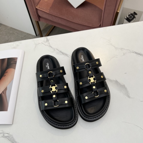 Replica Celine Slippers For Women #1209946 $85.00 USD for Wholesale