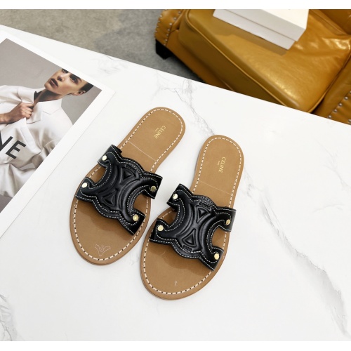 Replica Celine Slippers For Women #1209950 $85.00 USD for Wholesale