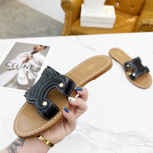 Replica Celine Slippers For Women #1209950 $85.00 USD for Wholesale