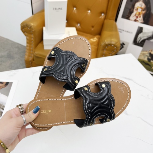 Replica Celine Slippers For Women #1209950 $85.00 USD for Wholesale