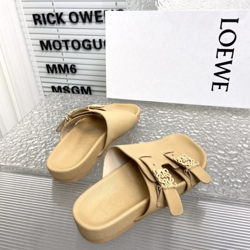 Replica LOEWE Slippers For Women #1210134 $108.00 USD for Wholesale