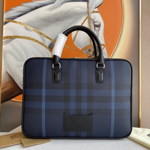 Replica Burberry AAA Man Handbags #1210224 $160.00 USD for Wholesale