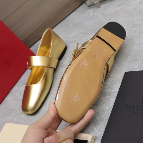 Replica Valentino Flat Shoes For Women #1210334 $108.00 USD for Wholesale