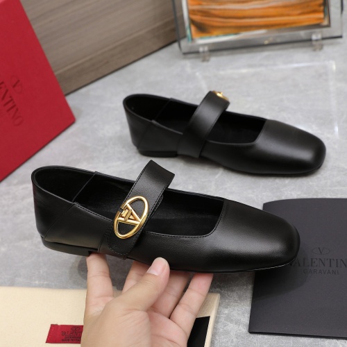 Replica Valentino Flat Shoes For Women #1210340 $108.00 USD for Wholesale