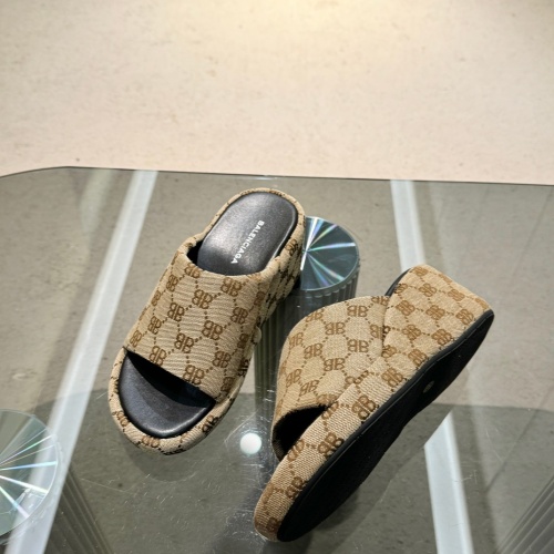 Replica Balenciaga Slippers For Women #1210415 $82.00 USD for Wholesale