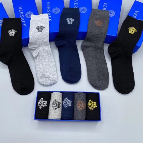 Versace Socks #1210467, $29.00 USD, [ITEM#1210467], Versace Socks