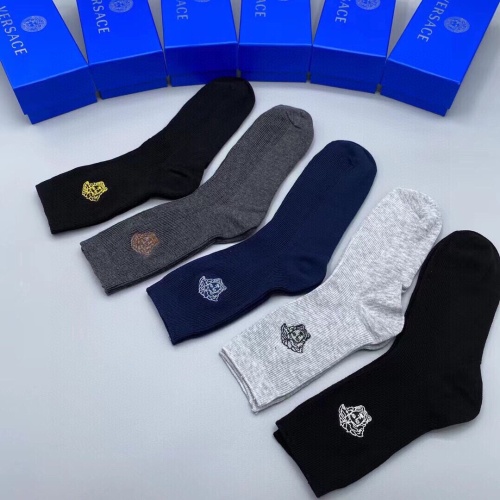 Replica Versace Socks #1210467 $29.00 USD for Wholesale