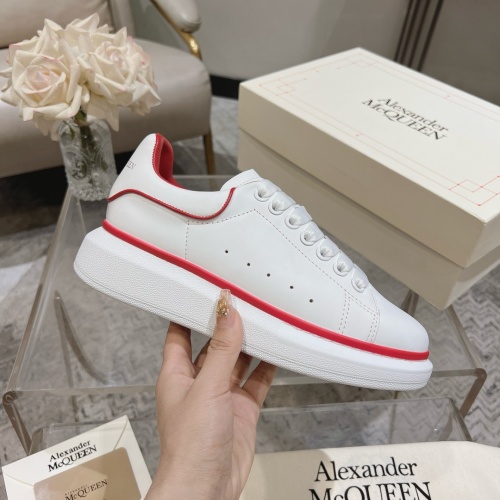 Replica Alexander McQueen Casual Shoes For Women #1210490 $105.00 USD for Wholesale