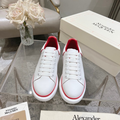 Replica Alexander McQueen Casual Shoes For Women #1210490 $105.00 USD for Wholesale