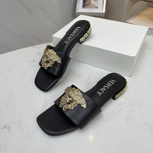 Replica Versace Slippers For Women #1210519 $80.00 USD for Wholesale