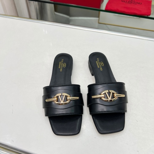 Replica Valentino Slippers For Women #1210673 $88.00 USD for Wholesale