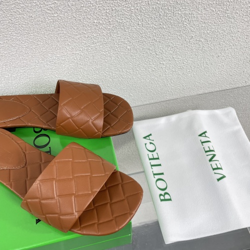 Replica Bottega Veneta BV Slippers For Women #1210731 $102.00 USD for Wholesale