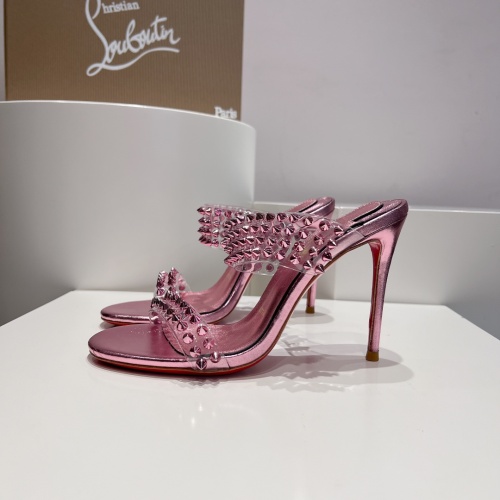 Replica Christian Louboutin Sandal For Women #1210905 $108.00 USD for Wholesale